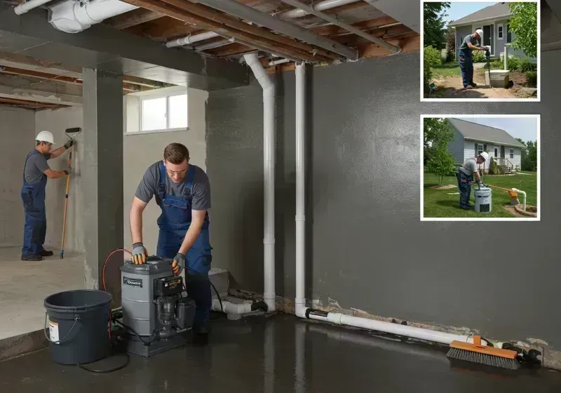 Basement Waterproofing and Flood Prevention process in Mahomet, IL